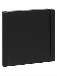 FORTE&PIANO Выключ. 1-кл. с инд. 10А FP102 чер. IEK, FP-V10-1-10-1-K02