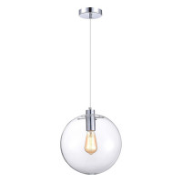 ST LUCE SL1056.123.01 Подвес ST-Luce Хром/Прозрачный E27 1*60W