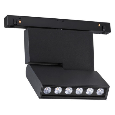 Novotech 358467 SHINO NT20 044 черн Трековый светильник для низков. шинопровода IP20 LED 4000К 12W 48V FLUM