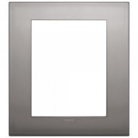 Vimar Накладка CLASSIC на 8 модулей никель черный, 19668.10