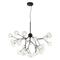 ST LUCE SL376.403.27 Светильник подвесной ST-Luce Черный/Прозрачный, Белый G4 LED 27*2W