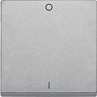 SM Клавиша 1-ная символом "Свет", алюм.