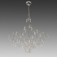 ST LUCE SL797.103.114 Люстра подвесная ST-Luce Хром, Прозрачный LED 114*0,45W 3000K