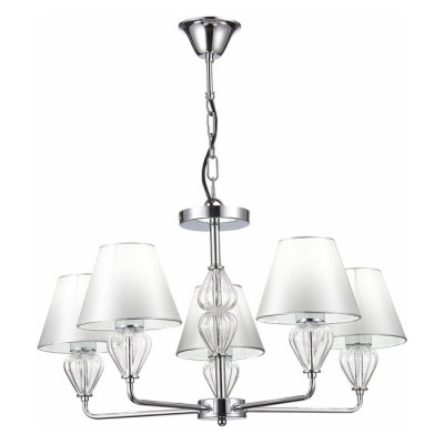 Evoluce SLE107413-05 Светильник подвесной Хром/Серебристый E14 5*60W