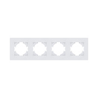 Рамка 4-постовая, белый Kollinger Aspekt AT4WH