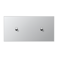 Центральная плата для выключателей, 2 поста (единая плата), для горизонтальной установки, тумблеры 1+1, цилиндр; металл; алюминий; LS1912, AL12-200R0 Центральная плата для выключателей, 2 поста (единая плата), для горизонтальной установки, тумблеры 1+1, цилиндр; металл; алюминий; LS1912, AL12-200R0