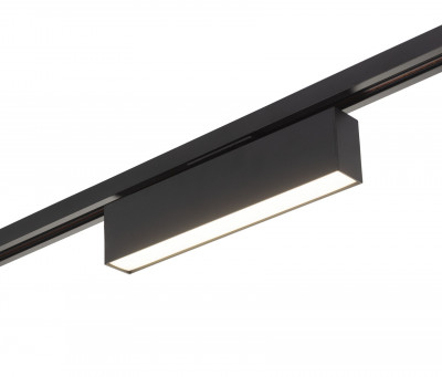 Denkirs DK6440-BK Трековый светильник IP 20, 10 Вт, LED 4000, черный, алюминий