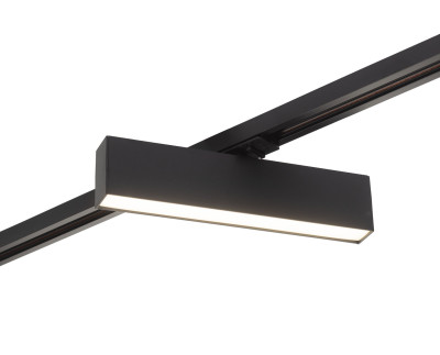 Denkirs DK6440-BK Трековый светильник IP 20, 10 Вт, LED 4000, черный, алюминий