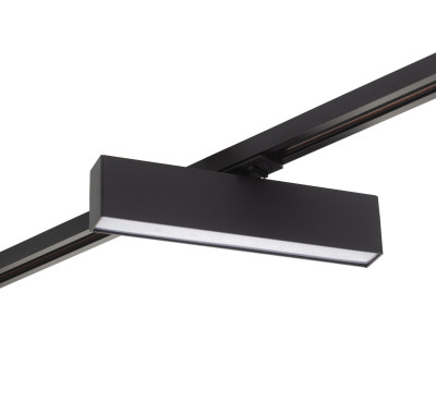 Denkirs DK6440-BK Трековый светильник IP 20, 10 Вт, LED 4000, черный, алюминий