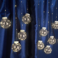 Гирлянда USB 200 LED 5000K, длина 3м, высота 0,8м, IP20,  сетевой шнур 2м в комплекте , CL592, Feron 41642