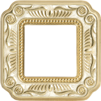 FD01361OPEN Fede Firenze Smalto Italiano Рамка 1-ная, Pearl White