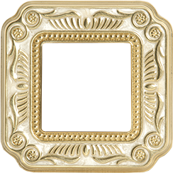 FD01361OPEN Fede Firenze Smalto Italiano Рамка 1-ная, Pearl White