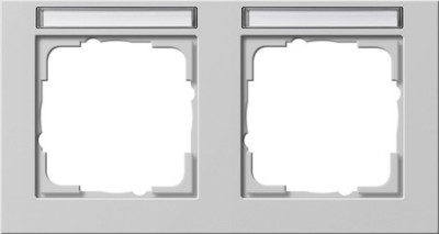 109237 Gira Рамка 2-я горизонтальная с полем для надписи
