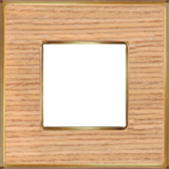 FD01311OOB Fede Vintage Wood Рамка 1-ная, Oak-Bright Gold