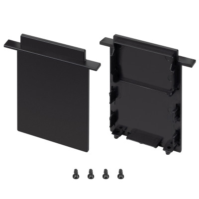 Заглушка SL-LINIA52-3L-F-HIGH BLACK глухая (Arlight, Пластик), 044704