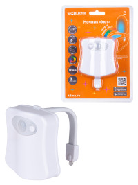 Ночник "Уют" 0,5 Вт, RGB, дат. движ., 3хААА, TDM Electric, SQ0357-0124