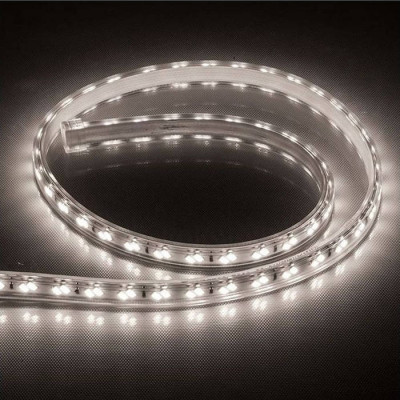 Лента светодиодная,120SMD(5730)/м 11Вт/м 230V IP65 50м, 4000K, FERON LS705 с 1 сетевым шнуром, 2 заглушками, 2 коннекторами в комплекте, Feron 48140