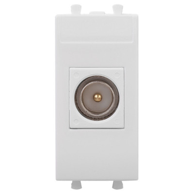 4400501 - ДКС Розетка TV оконечная модульная, "Avanti", "Белое облако", 1 модуль