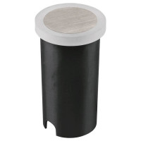 Светильник встраиваемый светодиодный, 1W, 3000K, IP67, белый матовый/хром, LN010, Feron 40519