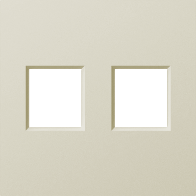 Donel A07 шампань накладка 2-я для розеток RJ45,TV,SAT , серия DB, DE86951