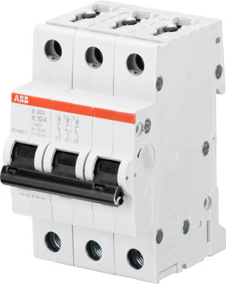 ABB Выключатель автоматический 3-полюсной S203M K32