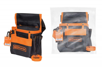 Сумка-пояс СПЭ-2, 7 карманов, (250x290x70 мм),  «Алмаз» TDM Electric, SQ1032-0102