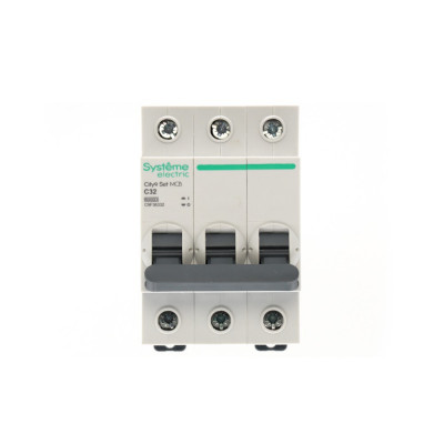 City9 Set Автоматический выключатель (АВ) С 32А 3P 6kA 400В, Systeme Electric, C9F36332