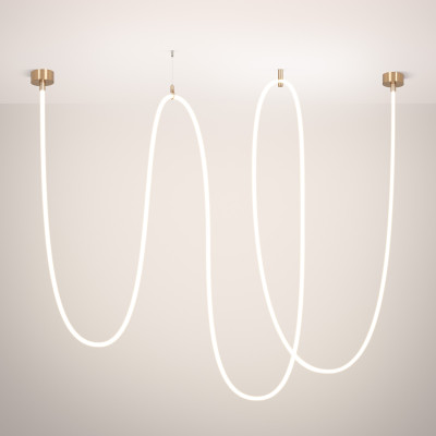 Светильник SP-TROPIC-SURFACE-R18-L10000-110W Warm3000 (GD, 360 deg, 230V) (Arlight, IP20 Пластик, 3 года), 043408