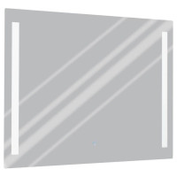 99773 Зеркало с подсветкой BUENAVISTA, LED 15W, 1080lm, IP44, L800, H600, A30, алюминий, серебряный