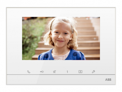 M22331-W - Абонентское устройство, видео 7, сенсорный экран, белый глянцевый - 2TMA070020W0059