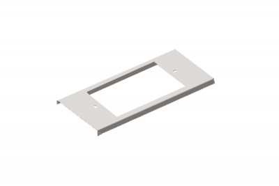 Фальш-панель однорядная с вырезом 150х375мм TDM Electric, SQ0905-0218