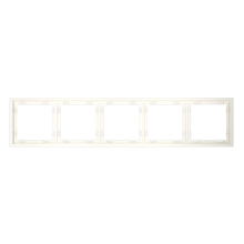 Рамка пластиковая VOLTUM S70 на 5 пост, (хлопок), VLS100513