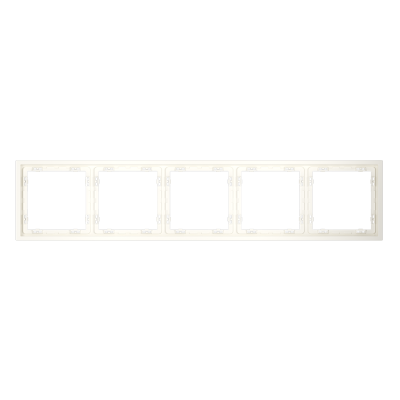 Рамка пластиковая VOLTUM S70 на 5 пост, (хлопок), VLS100513