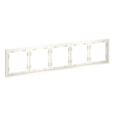 Рамка пластиковая VOLTUM S70 на 5 пост, (хлопок), VLS100513