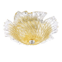 Lightstar 601053 (7006/55) Люстра MURANO 5х40W E14 Ambra (в комплекте)