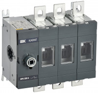 KARAT Выкл-разъед. ВРК без рукоятки 3P 200А IEK, KA-VR10-3-0200 KARAT Выкл-разъед. ВРК без рукоятки 3P 200А IEK, KA-VR10-3-0200