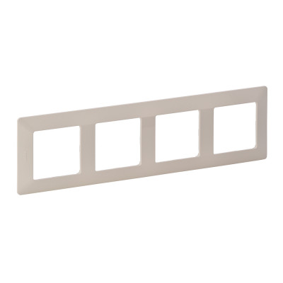 Legrand Valena LIFE.Рамка "Слоновая кость".4-постовая универсальная, 754044