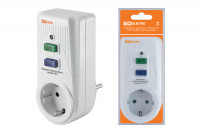 Устройство защитного отключения УЗО-Р-IP40-16-30 (в розетку) 16А 30мА IP40 TDM Electric, SQ1512-0002 Устройство защитного отключения УЗО-Р-IP40-16-30 (в розетку) 16А 30мА IP40 TDM Electric, SQ1512-0002