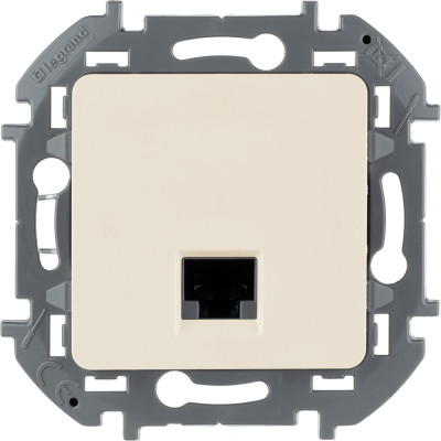 Legrand Розетка компьютерная RJ45 категория 6 UTP - Legrand Inspiria - слоновая кость, 673831