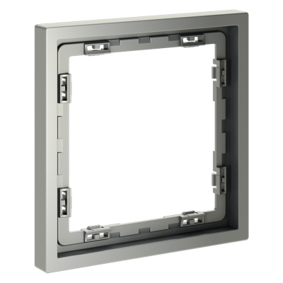 Рамка пластиковая VOLTUM S70 на 1 пост, (сталь), VLS100105