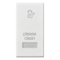 Vimar Кнопка 1M + диффузор с символом PLS, белый, 14026.PLS