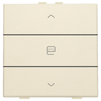 Niko Home Control Слоновая кость Кнопка управления двигателем, 100-51033