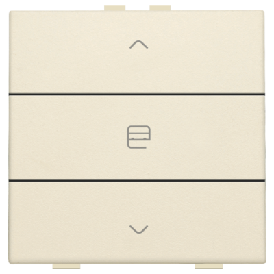 Niko Home Control Слоновая кость Кнопка управления двигателем, 100-51033