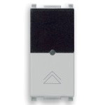 Vimar Приемник ИК с диммером 40-500W/VA, функция MASTER, СЕРЕБРО, 14175.SL