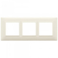 Vimar Накладка для 6 модулей (2+2+2) расстояние между центрами 57мм бежевая, 14646.03