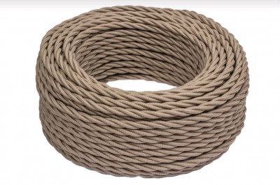 Bironi Провод 3*0,75 Капучино (матовый) 150м, B1-432-716-150