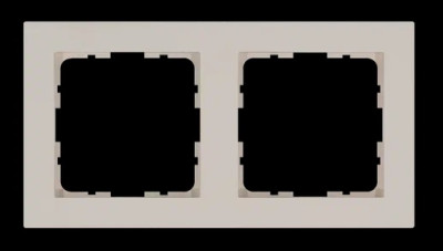 Рамка G-Classic  2-постовая, цвет Тауп, G1002T, Jasmart Electric