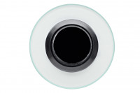 Berker Светорегулятор поворотный, глянцевый черный, серия Glas