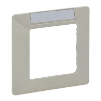Legrand Valena LIFE.Рамка "Слоновая кость".С держателем для маркировки.1-постовая, 754051
