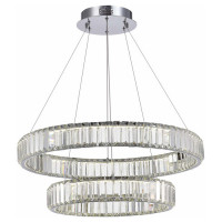 ST LUCE SL1622.103.02 Люстра подвесная ST-Luce Хром/Прозрачный LED 1*70W 4000K